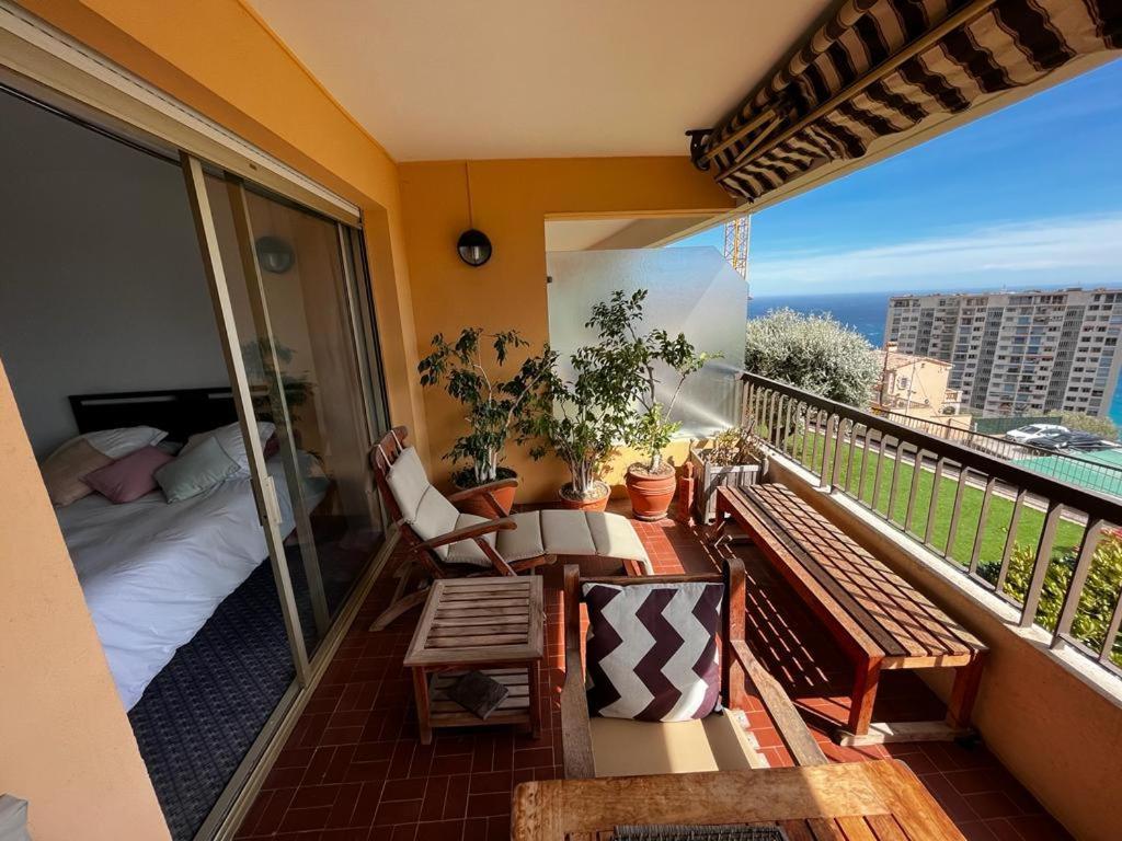 Une Terrasse Sur Monaco Logement 2 Chambre Beausoleil Bagian luar foto